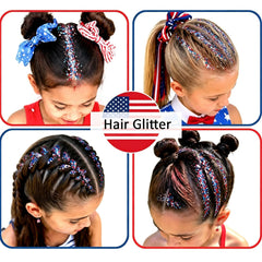 Lingyun glitter applied on child with adult hand ensuring safe play