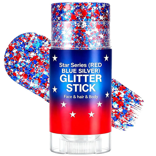Lingyun front packaging showing patriotic glitter stick for easy packing