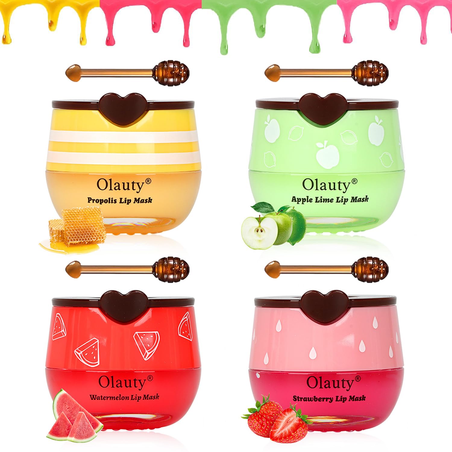 Lingyun honey jar front packaging showing compact gift-ready pot and charm
