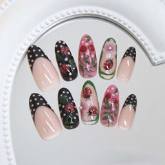 LINMEIZAI nail file and wooden cuticle stick included for easy shaping and prep