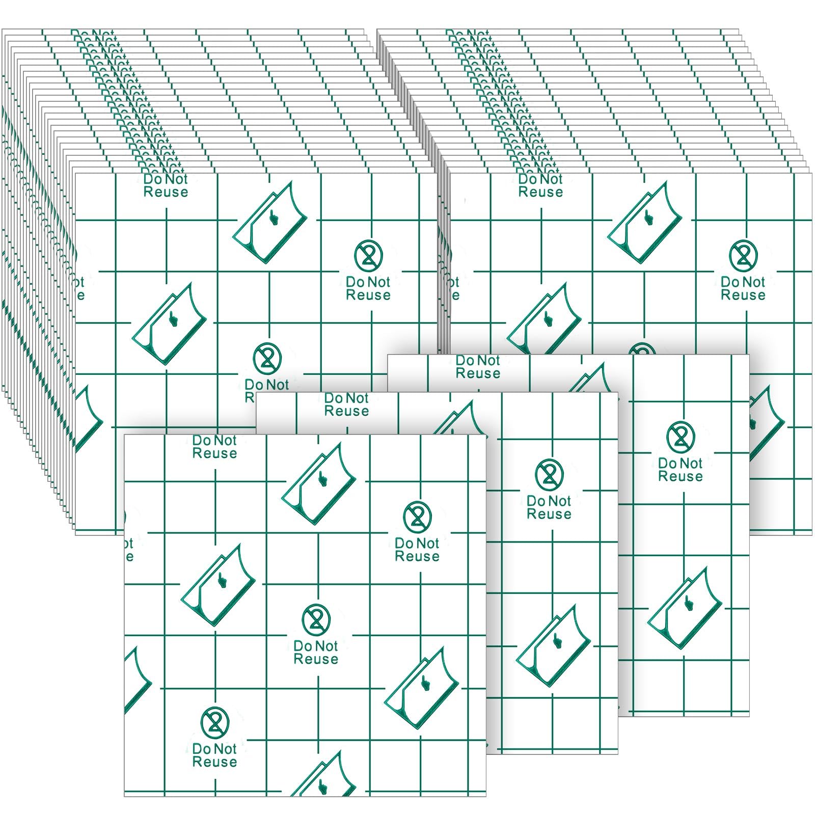 Linyuthia front packaging showing 200 disposable mixing palettes benefit quick use