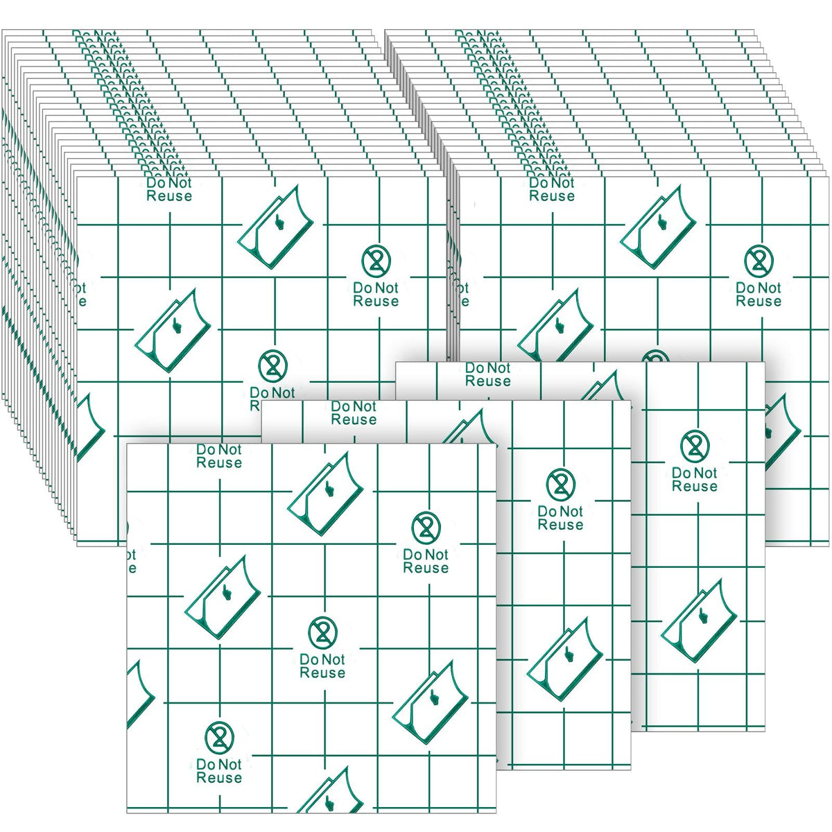 Linyuthia front packaging showing 200 disposable mixing palettes benefit quick use