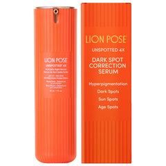 LION POSE front label showing product name and benefits