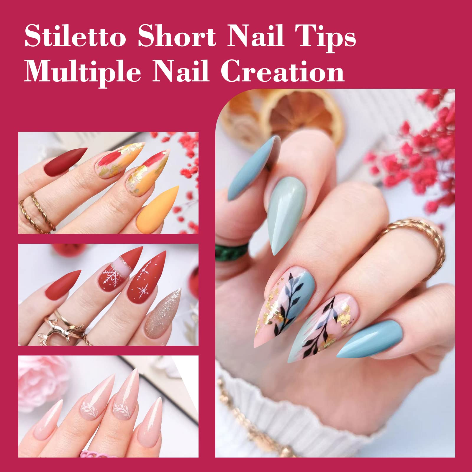 LIONVISON close-up of stiletto tip curve, highlights easy shaping advantage