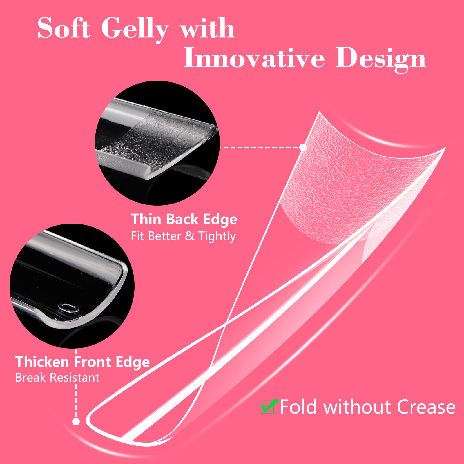 LIONVISON tips in use during acrylic application for time-saving benefit