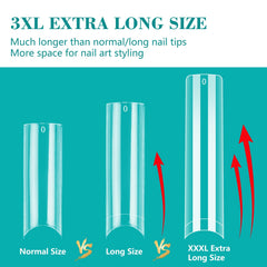 LIONVISON length comparison showing size 0 to 11 for easy size selection