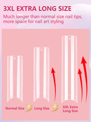LIONVISON length comparison with ruler showing extra-long dramatic benefit