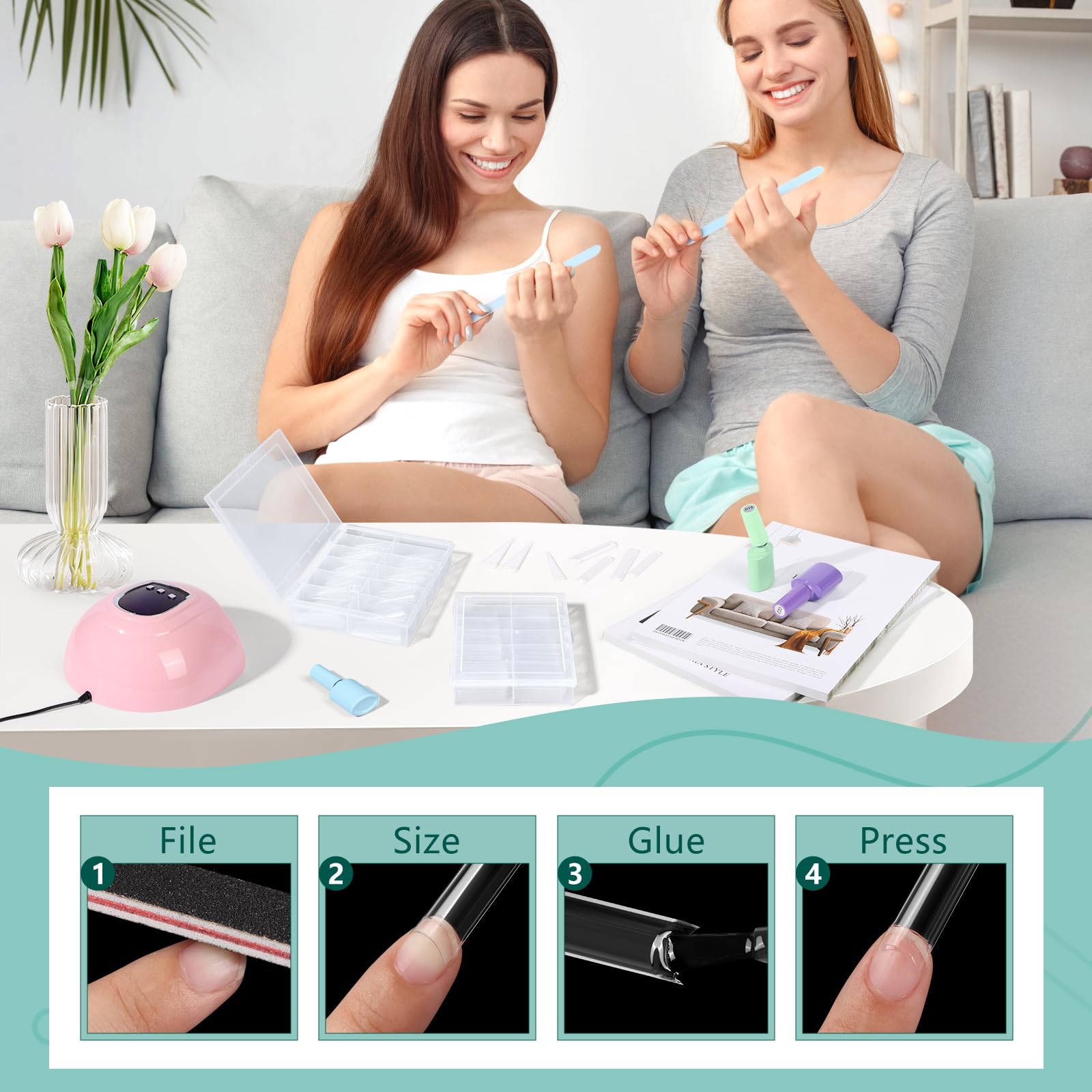 LIONVISON trimmed shaped tip demonstrating custom length and styling benefit