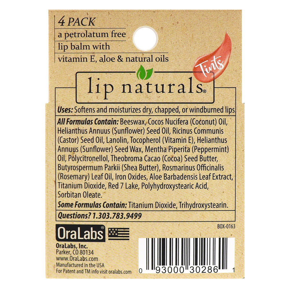 Person applying Lip Naturals balm outdoors for instant hydration and color