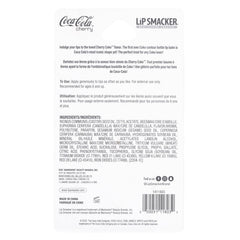 Lip Smacker Cherry Coke held in hand to show compact size and portability