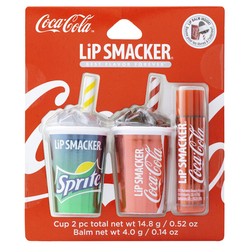 Lip Smacker close-up of mini fountain cup design showing detail and easy-grip novelty