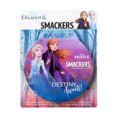 Lip Smacker front packaging with Frozen 2 characters showing collectible design and gift appeal