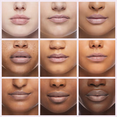 Lip Smacker Hello Kitty applied on lips demonstrating glossy shine and natural look