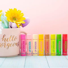Lip Smacker open cap application demonstrating smooth, hydrating finish