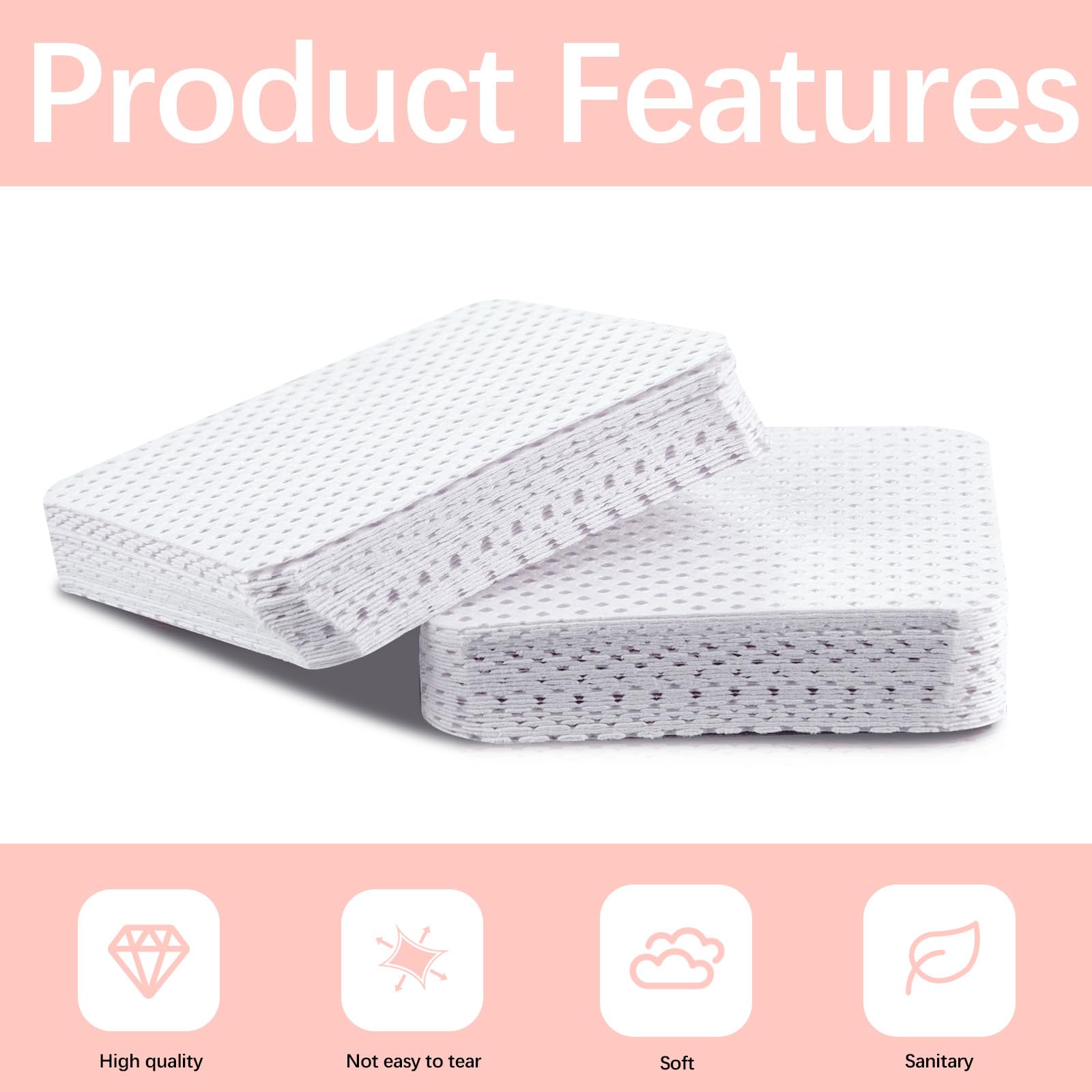 lipetol wipe removing gel polish from nail demonstrating clean, fiber-free finish