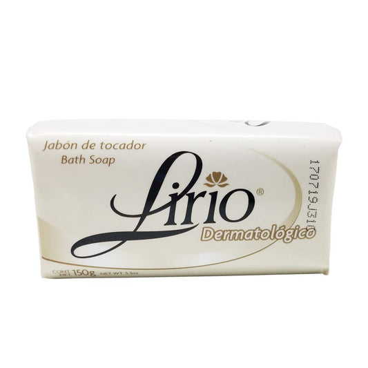 Lirio glycerin bar close-up texture highlighting smooth moisturizing surface