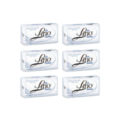 Lirio Neutro front packaging showing six 5.3 oz bars and value pack benefit