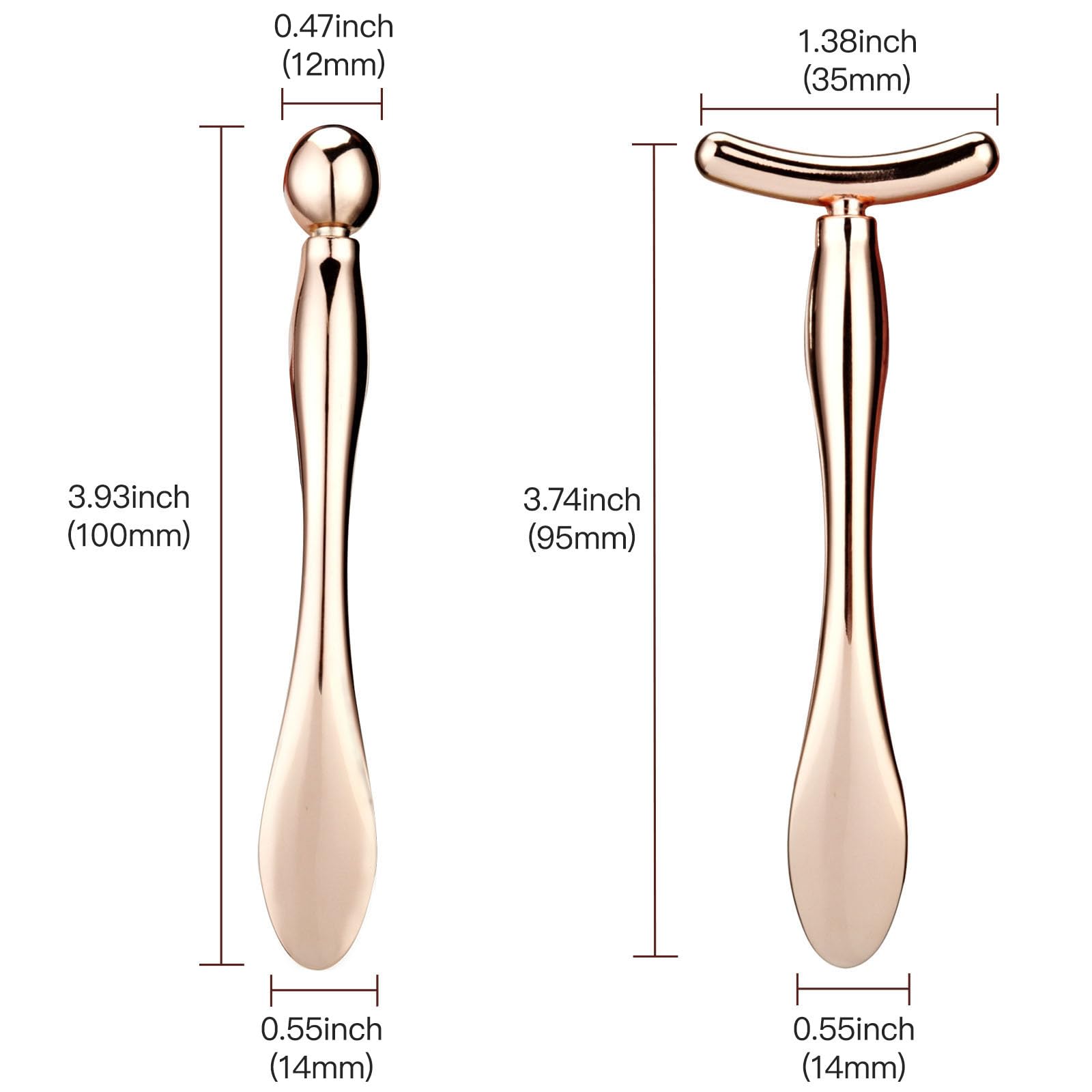 LISAPACK used on bathroom counter demonstrating daily massage to reduce puffiness