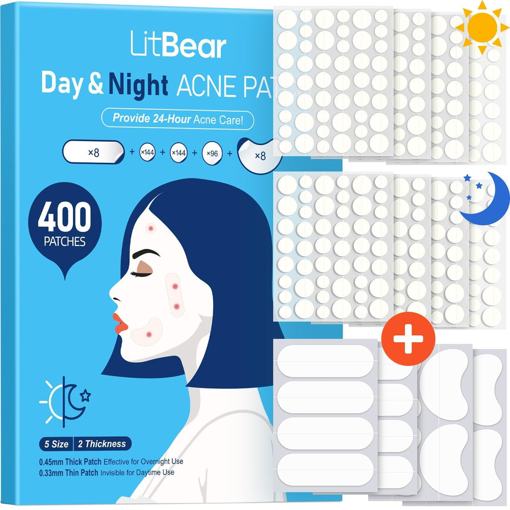 LitBear front packaging showing full 400-count variety pack for convenience