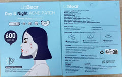 LitBear open pack flatlay displaying the variety of patch shapes and counts