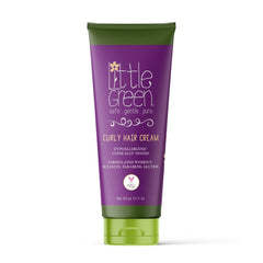 Little Green front packaging showing curl cream and gentle formula benefit