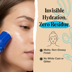 LivaClean illustrative before and after under-eye appearance improvement