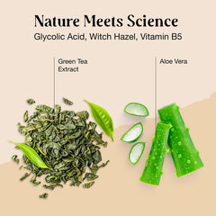 LivaClean aloe vera and vitamin E visual emphasizing soothing ingredient benefit