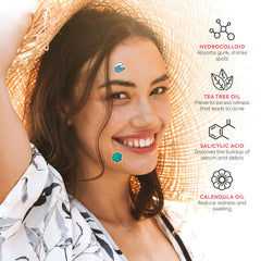 LivaClean ingredient label highlighting salicylic acid, tea tree, calendula benefits