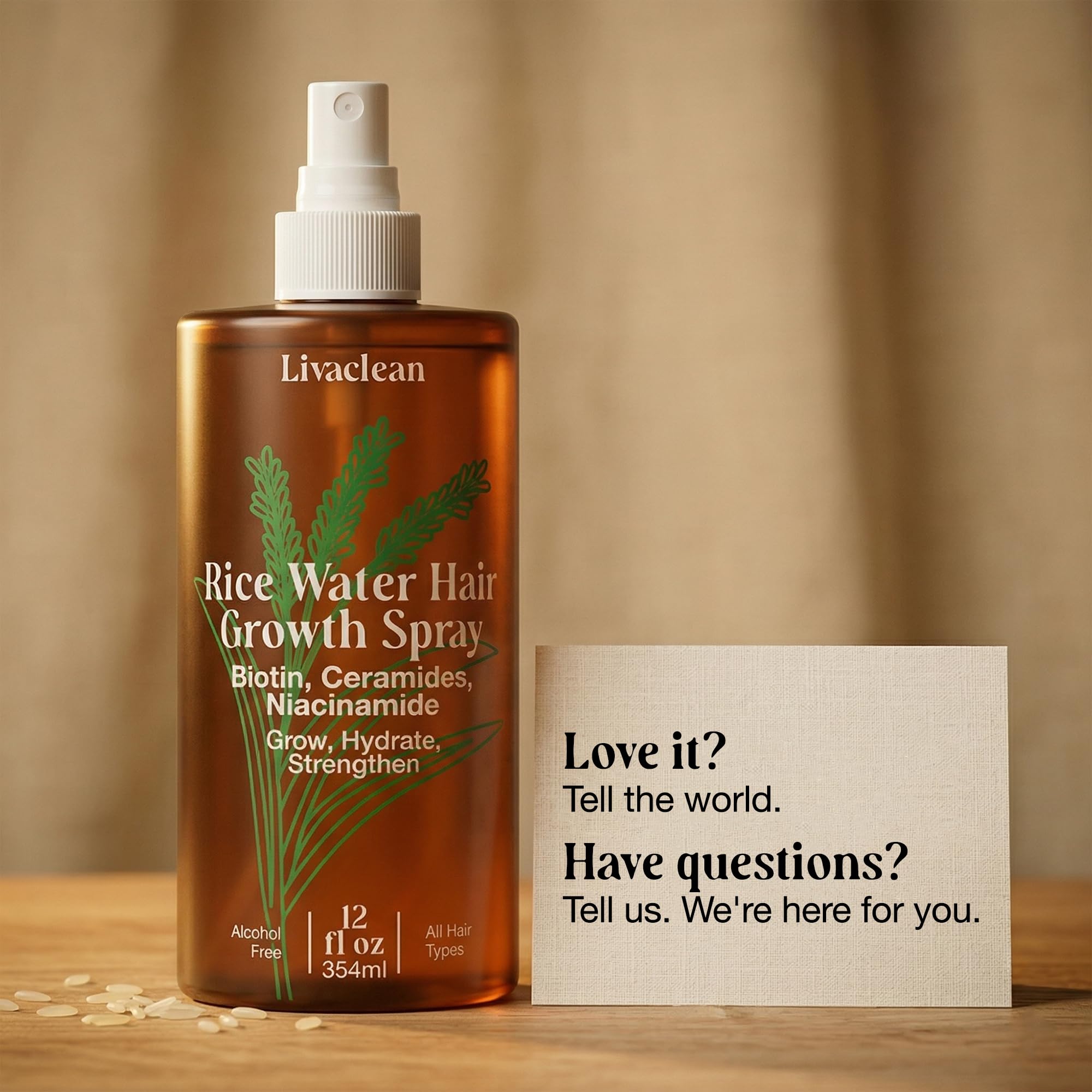 LivaClean bottle on bathroom shelf in lifestyle setting for daily routine inspiration