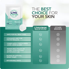 LivaClean open package showing neat sheets and easy access for convenience