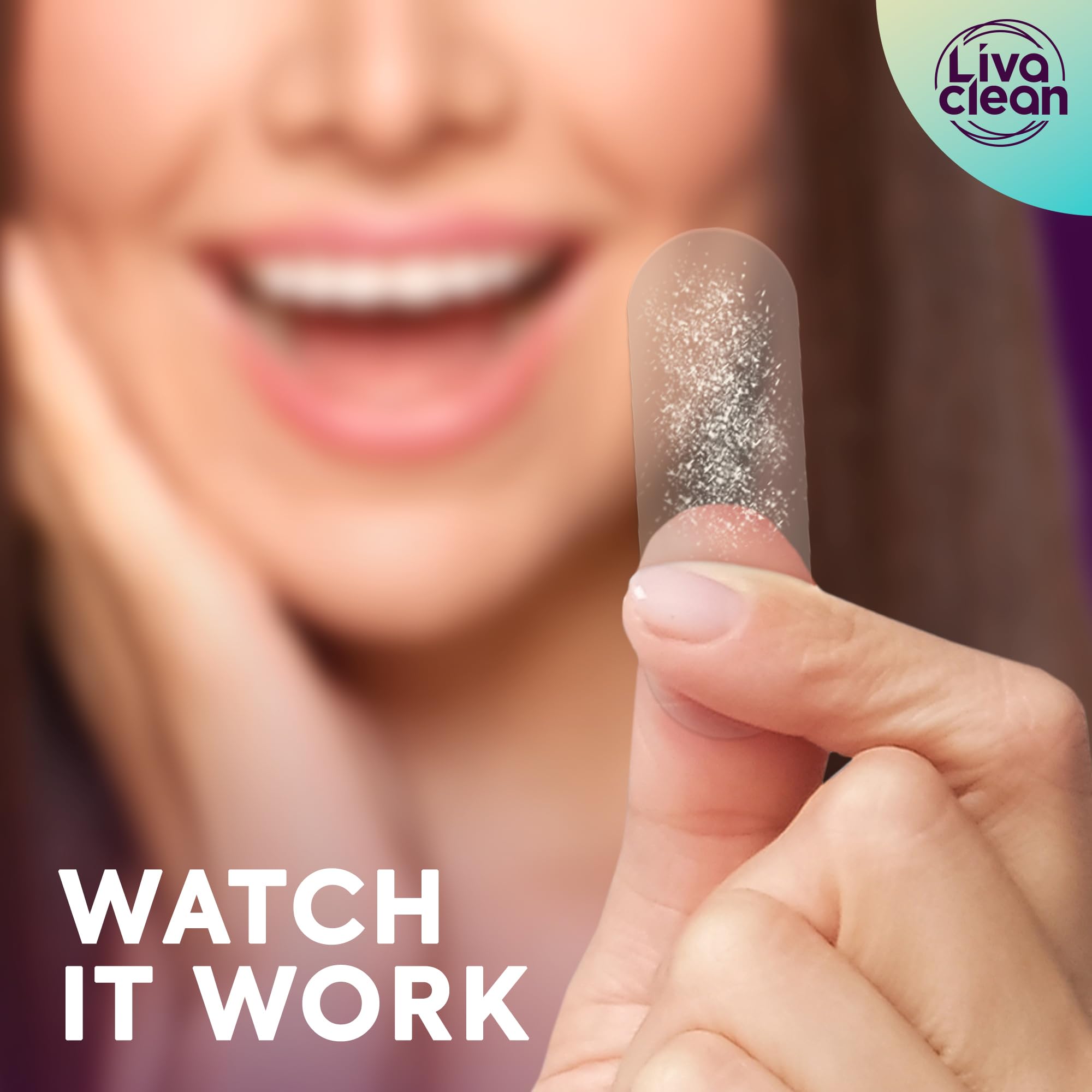 LivaClean patches worn under a face mask reducing mask-related irritation