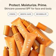 Live Tinted creamy texture close-up demonstrating fast absorption