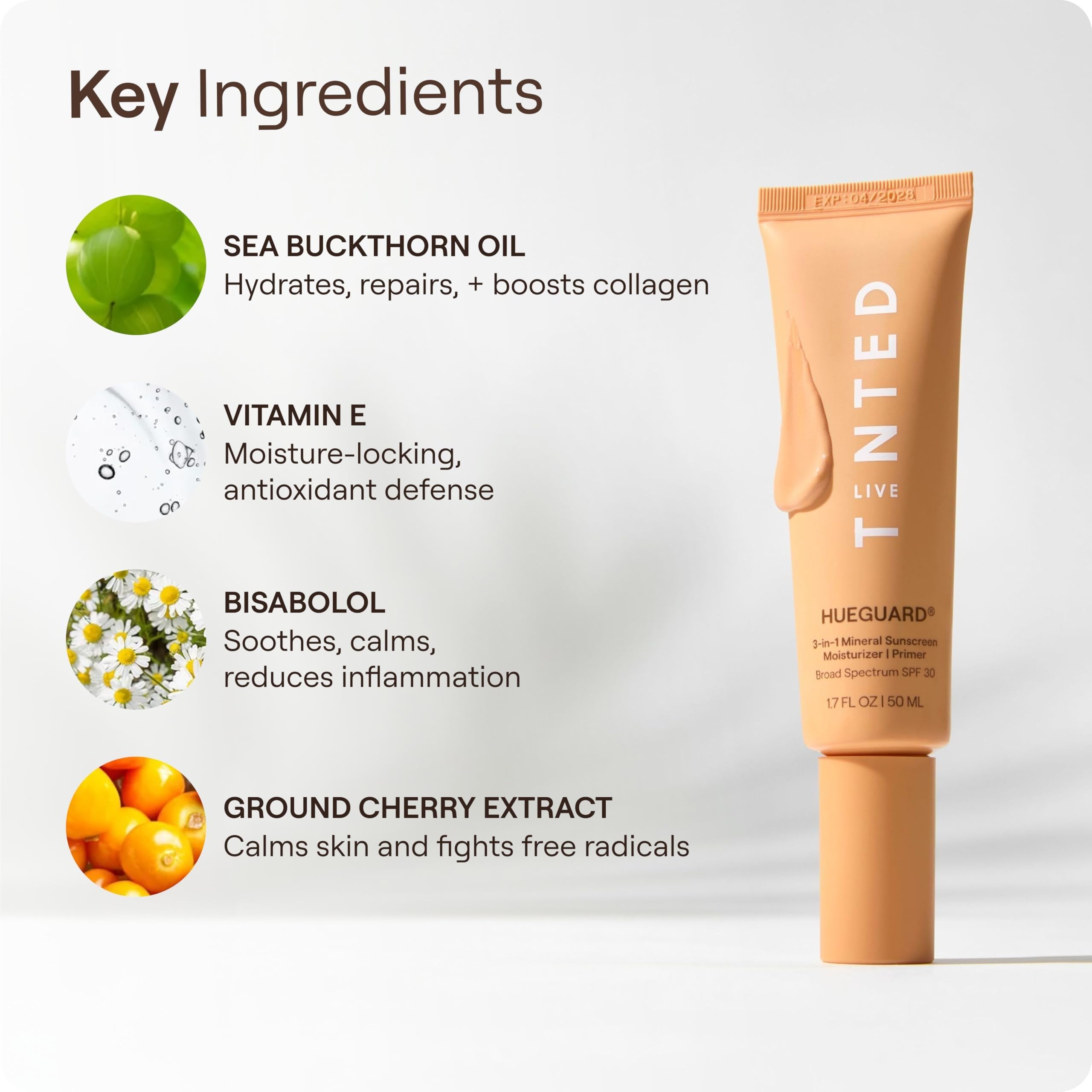 Live Tinted Hueguard used under makeup to prime skin and improve application