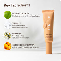 Live Tinted Hueguard used under makeup to prime skin and improve application