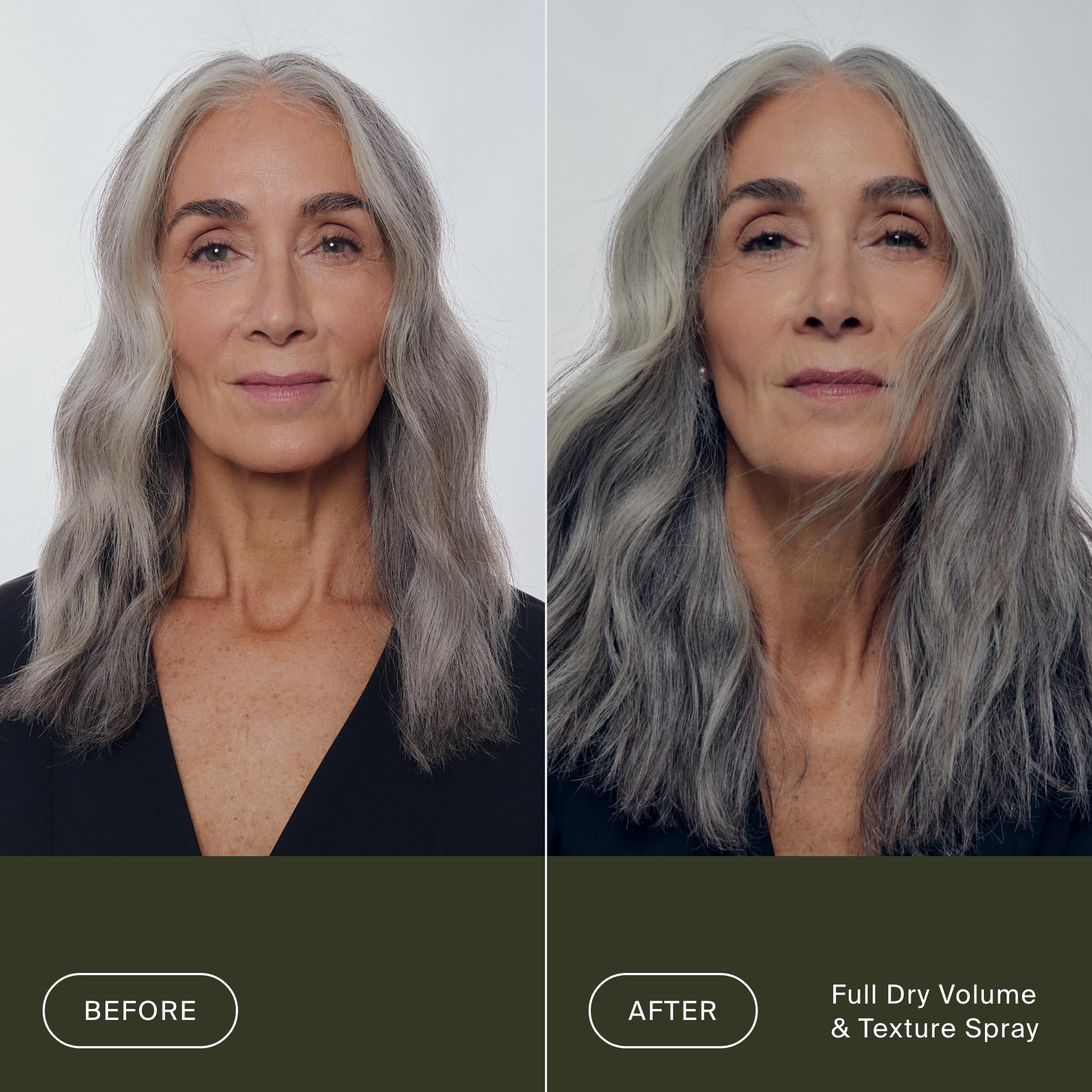 Living Proof Advanced Clean dry shampoo close-up bottle showing clean finish benefit