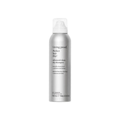 Living Proof can front view showing packaging and instant refresh benefit