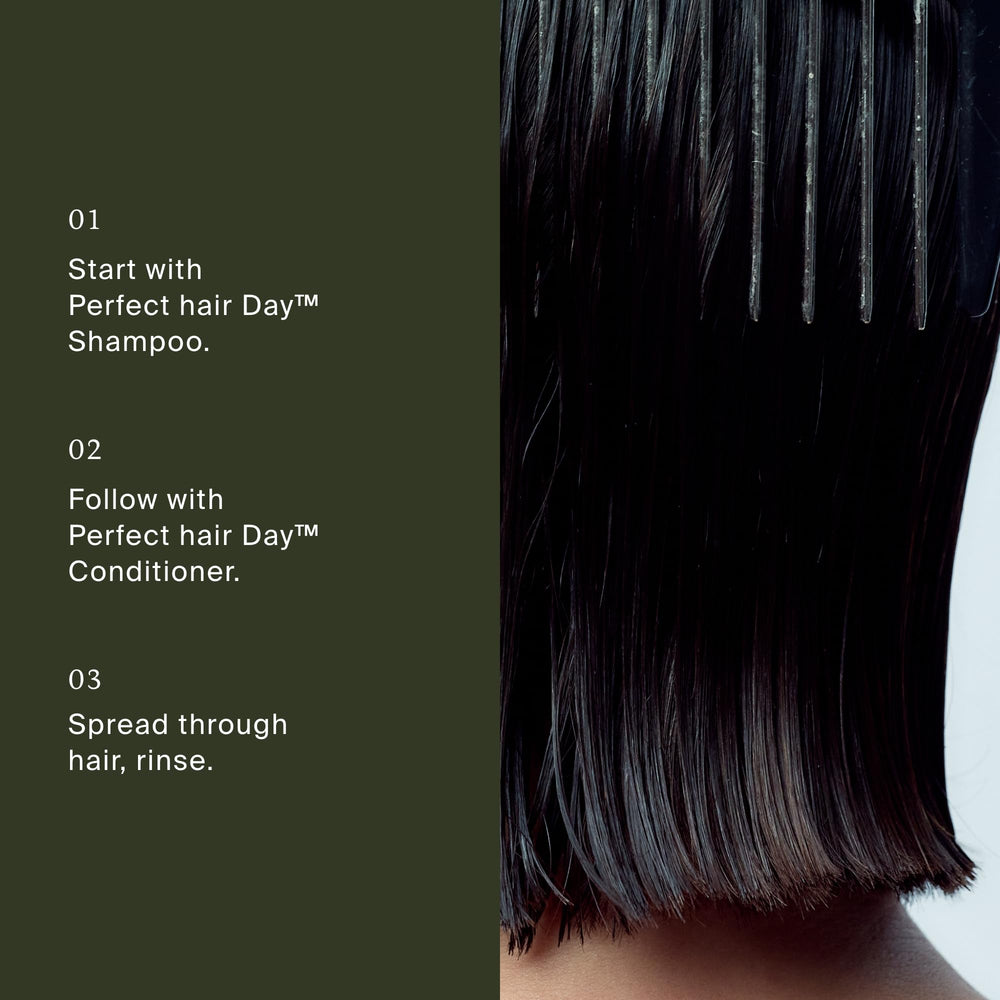 Living Proof conditioner alongside matching shampoo highlighting routine pairing benefit