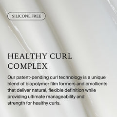 Living Proof curl conditioner before and after curls showing improved definition and reduced frizz