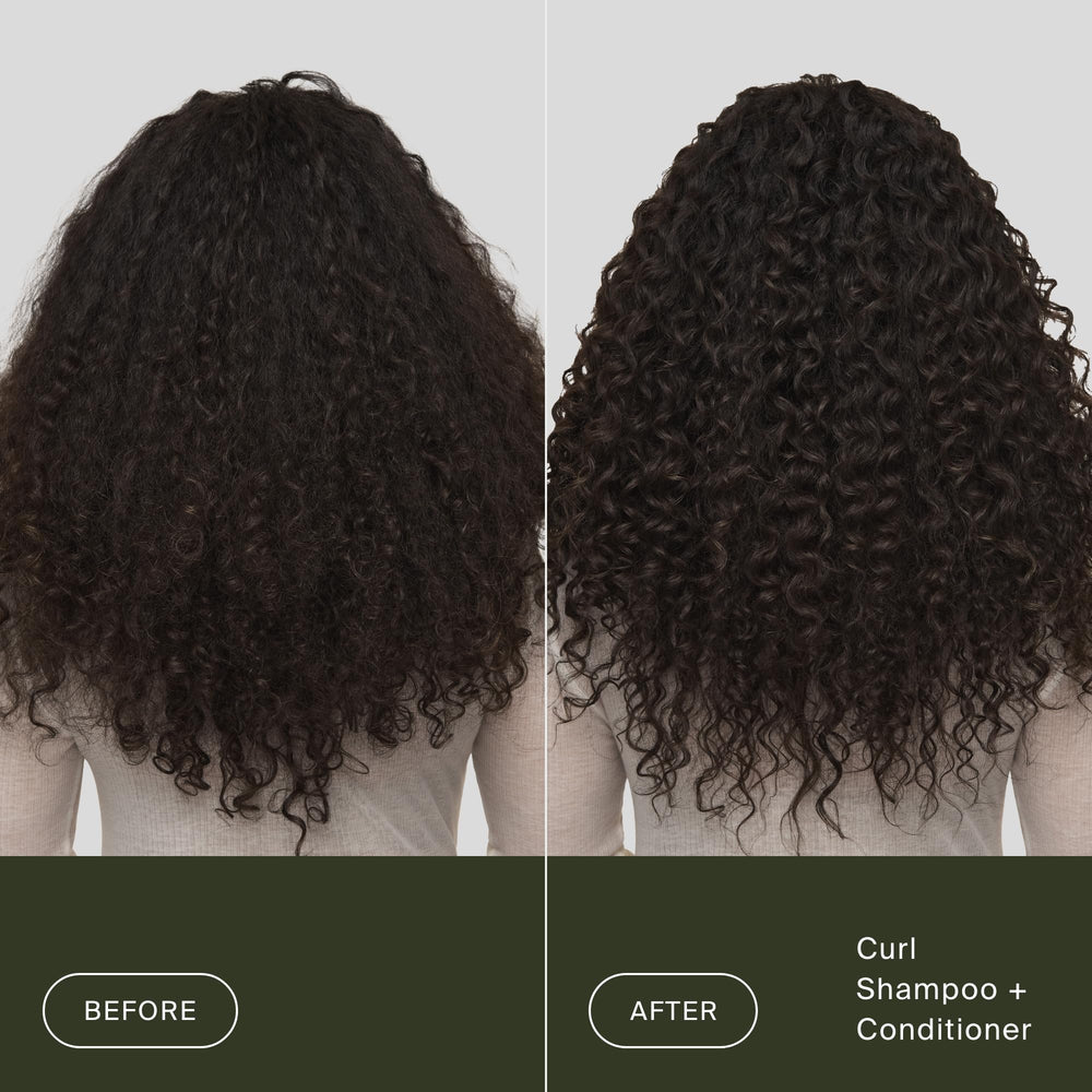 Living Proof curl conditioner creamy texture close-up demonstrating high-slip moisture