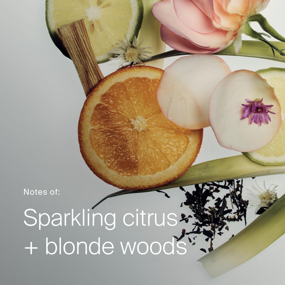 Living Proof label ingredients closeup, emphasizes formulation transparency