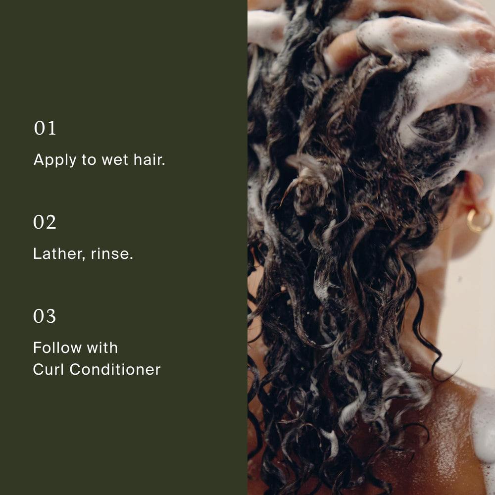 Living Proof shampoo styled in bathroom lifestyle scene, conveys premium routine appeal