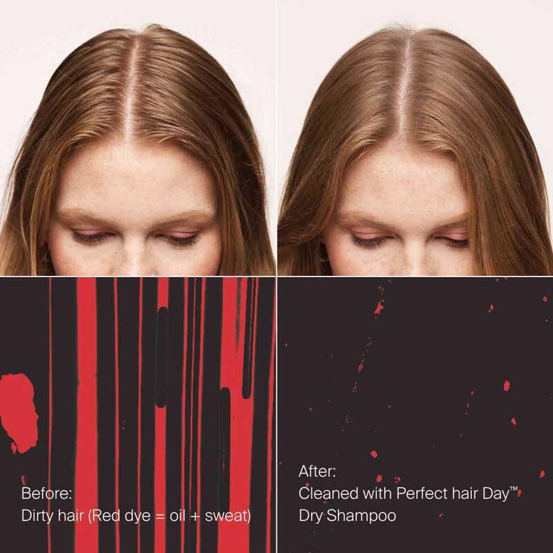 Living Proof label close up highlighting ingredients and heat protection