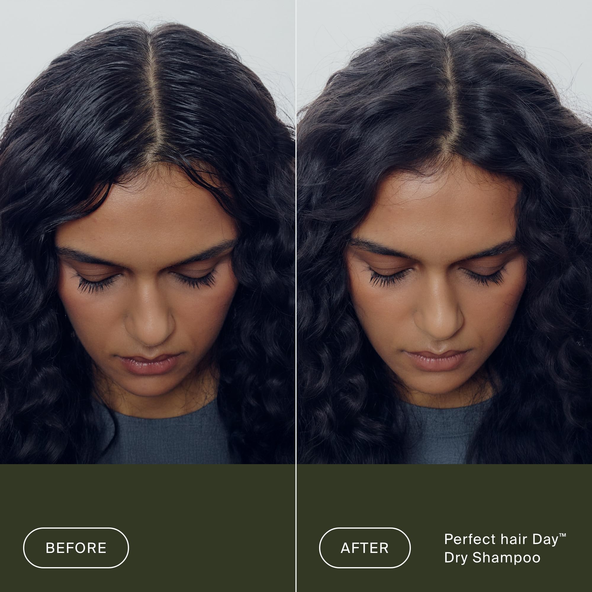 Living Proof ingredient label closeup highlighting silicone- and paraben-free benefit