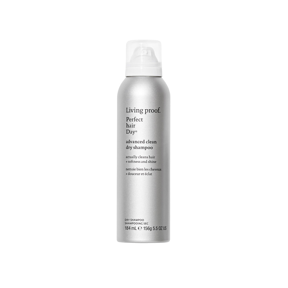 Living Proof front packaging showing product benefits and clean look