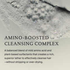 Living Proof shampoo in bathroom setting conveying everyday use and freshness