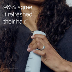 Living Proof held in hand showing size and travel-friendly convenience benefit
