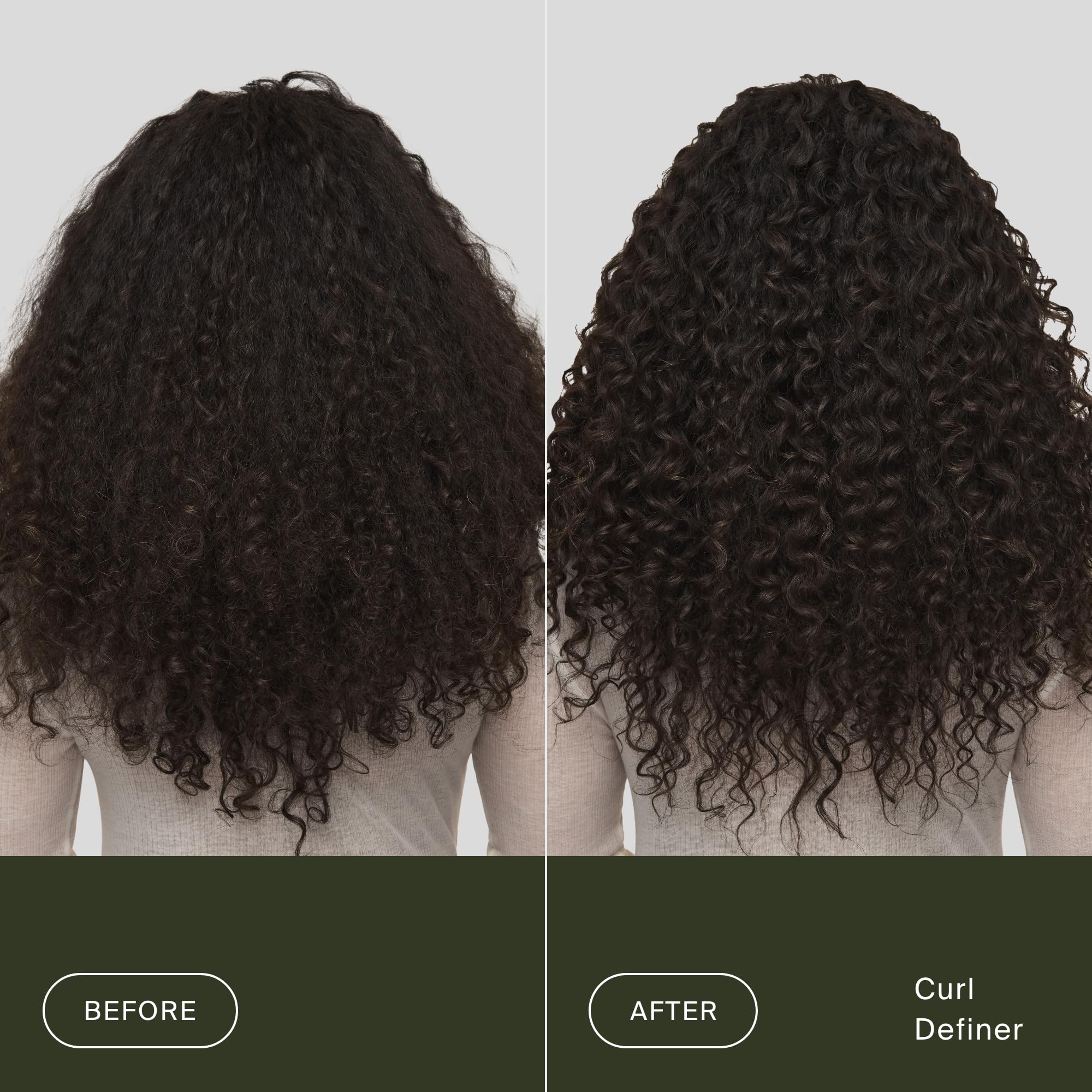 Living Proof tube closeup highlighting branding and easy-dispense tip benefit