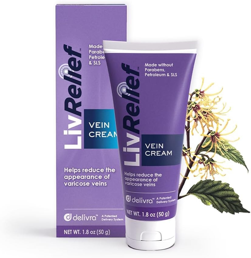 LivRelief front packaging showing 1.8 oz tube and brand benefit