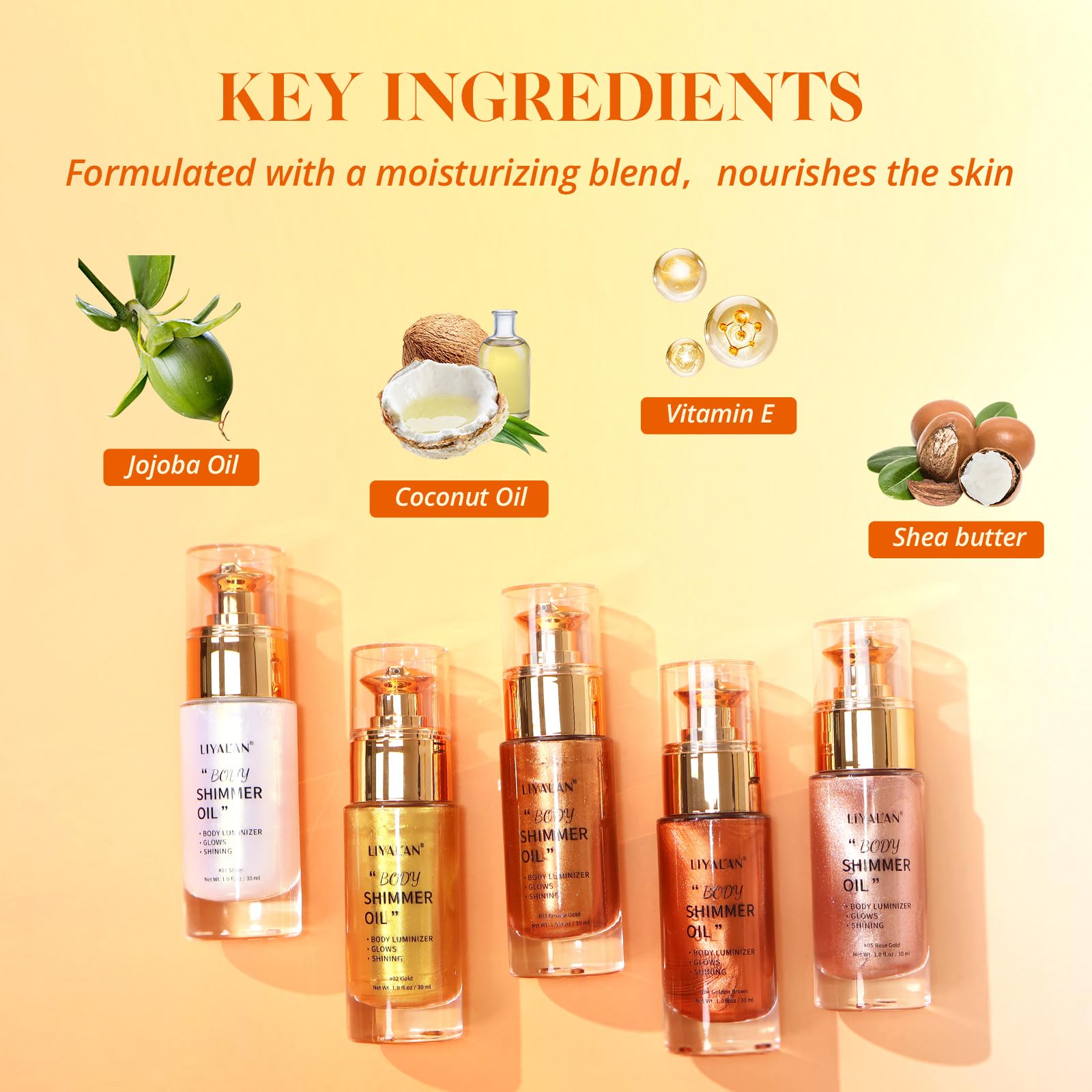 LIYALAN applied on cheekbone creating natural highlight and enhancing facial radiance benefit