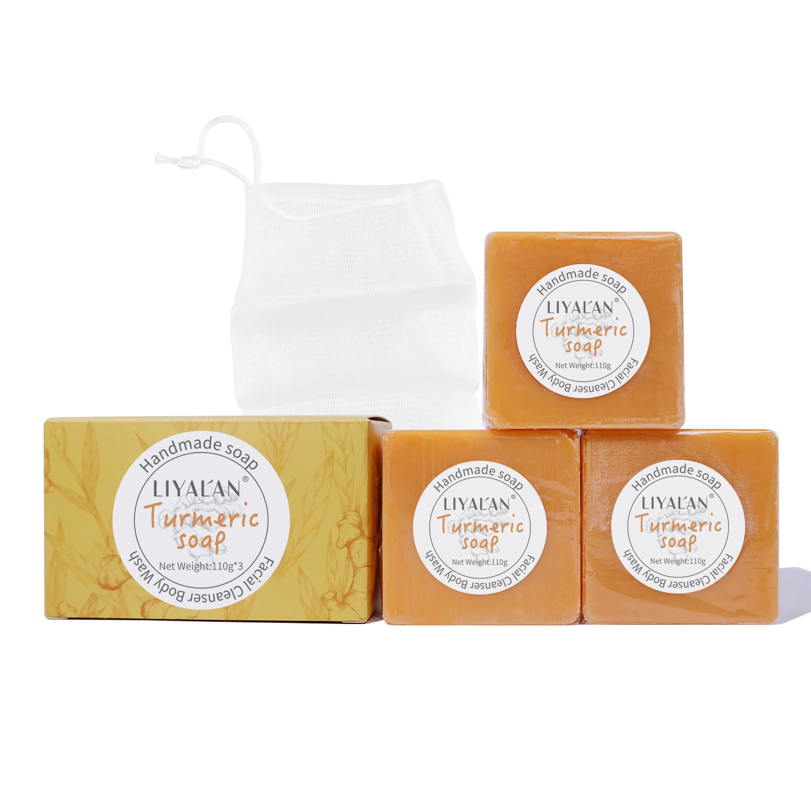 LIYALAN label close-up displaying ingredients and plant-based claim